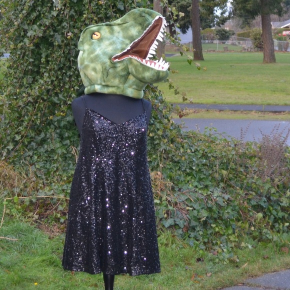 torrid Dresses & Skirts - NWT Torrid 1X 14/16 Black Sequin Trapeze Dress